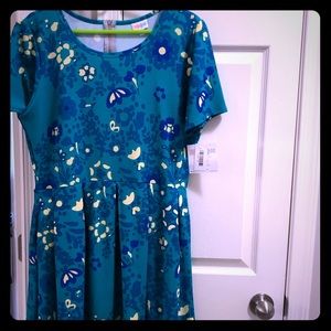 LuLaRoe Amelia Dress 2XL